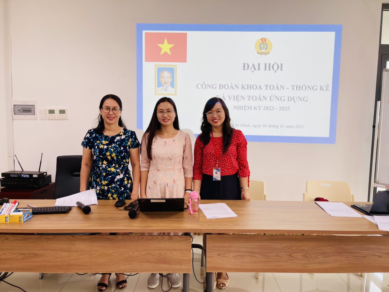 Công đoàn khoa Toán -  Thống kê và Viện Toán ứng dụng